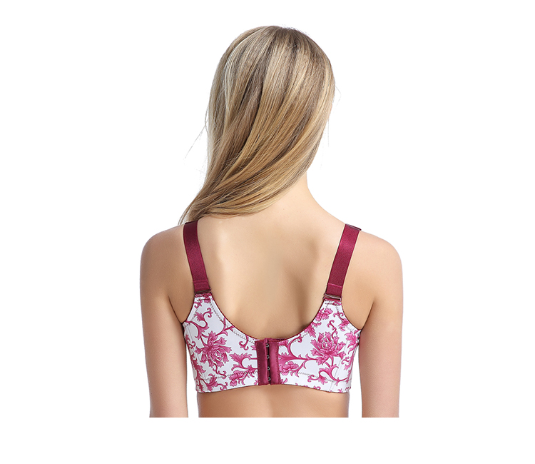 Sexy khuôn mẫu mỏng tập hợp áo ngực có thể điều chỉnh đồ lót nữ kích thước lớn chất béo MM ngực lớn chống chảy xệ trên hỗ trợ 200 kg áo ngực bra