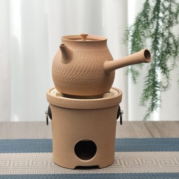 Straight body charcoal stove, tea stove, jumping knife sand hammer, charcoal stove, sand hammer to boil water, stove, wind stove, medical stone tea stove