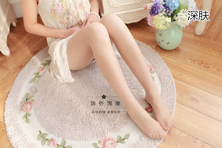 Mùa hè siêu mỏng màu trong suốt vớ gợi cảm liền mạch quần lót vô hình Nhật Bản vớ nữ chống móc quần tất 5d