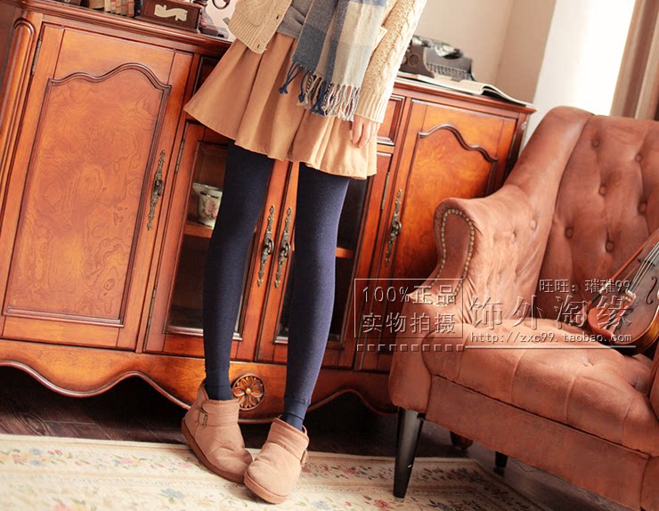 Pantalon collant jeunesse en cachemire - Ref 754600 Image 16