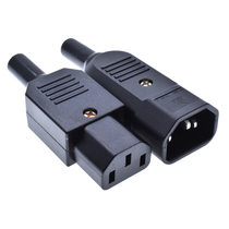 SP-865 power socket male and female docking plug assembly free welding product sub plug female socket 15A