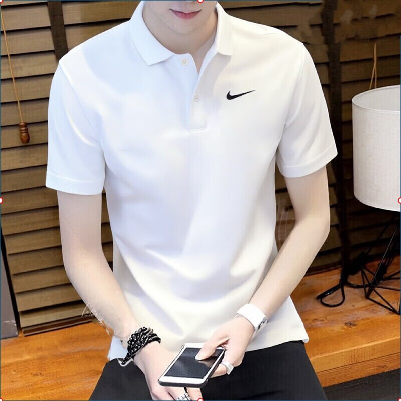 Nike Short-Sleeved Men's Summer New Sportswear Running Quick-Drying Lapel Short-Sleeved Breathable T-Shirt Men's Polo Shirt Nike Short-Sleeved Men's Summer New Sportswear Running Quick-Drying Lapel Short-Sleeved Breathable T-Shirt Men's Polo Shirt