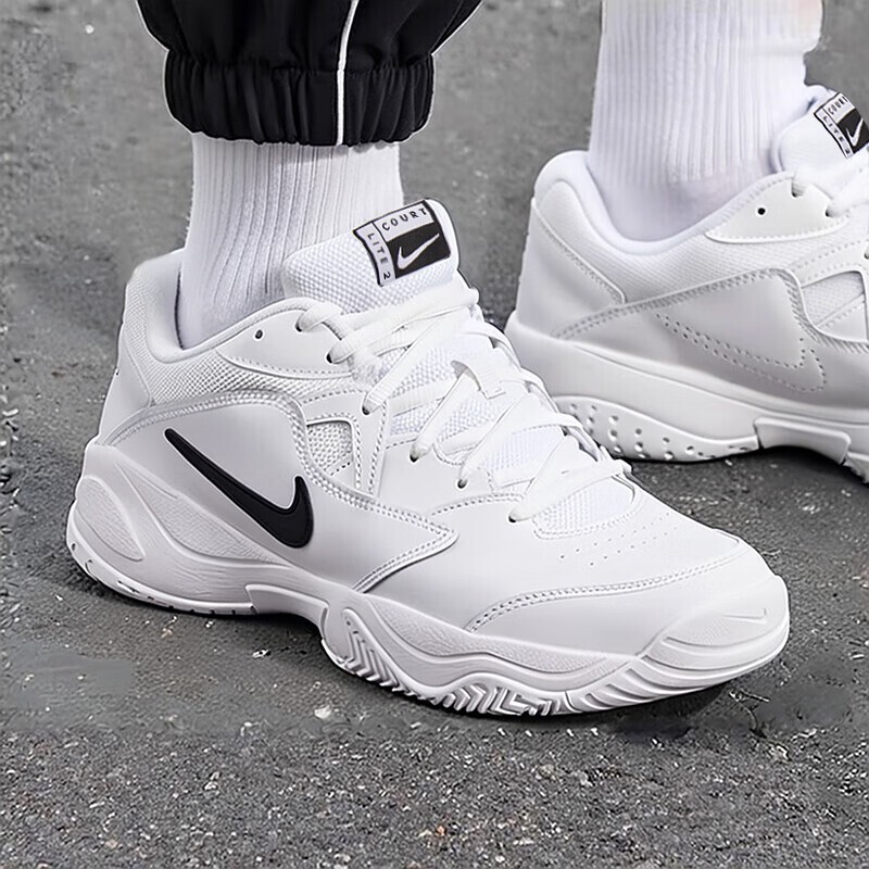 Nike Curt Lite 2 Tennis Shoes Genuine White Sports Shoes Lightweight Running Shoes Summer New Men's Shoes
