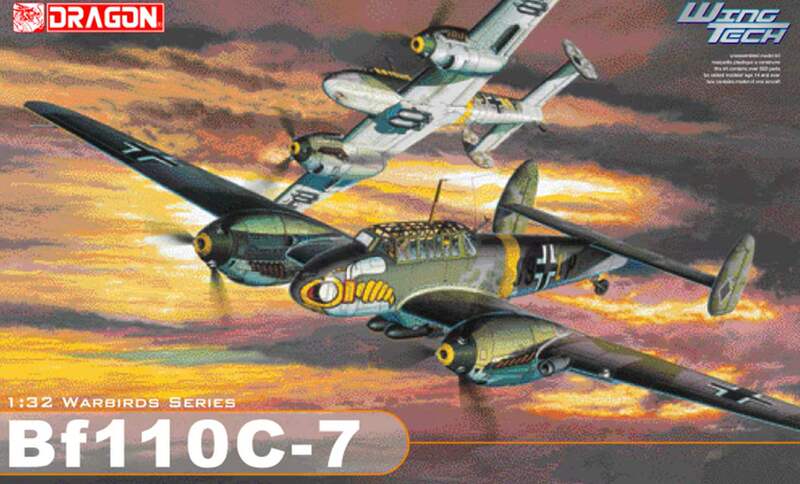 Drami/梦威 Dm3203 1/32 Messerschmitt Bf 110C-7
