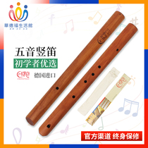 Waldorf Living Center Choroi recorder 440Hz432Hz comes with maintenance oil and basic teaching courses