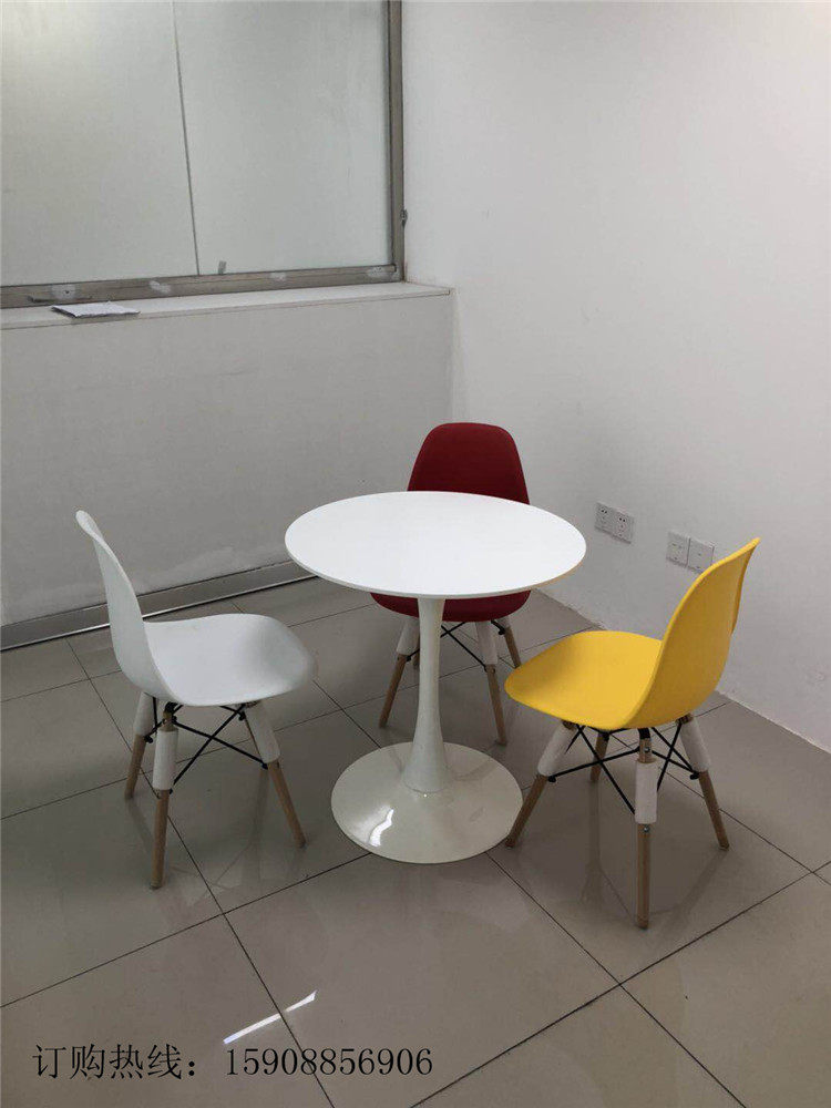 Kunming office furniture negotiate table baking face reception guest Roundtable chair milk tea shop small round table tea table