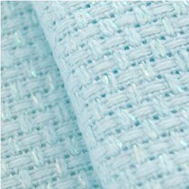 Korean orange edge 14CT pearl blue cloth