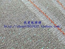 Deb German ZW32CT dark linen bottom colorful silk linen embroidered linen