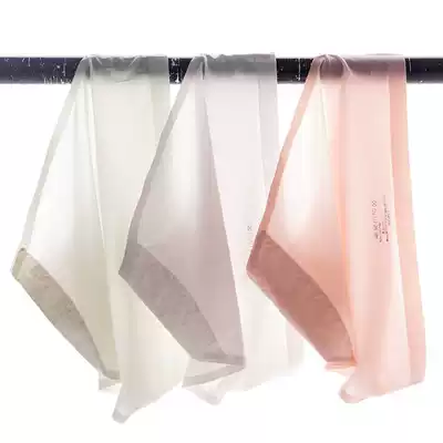 Low-waisted women's thong ultra-thin three boxed antibacterial fiber bottom stall ice mask underwear women ice oxygen pants