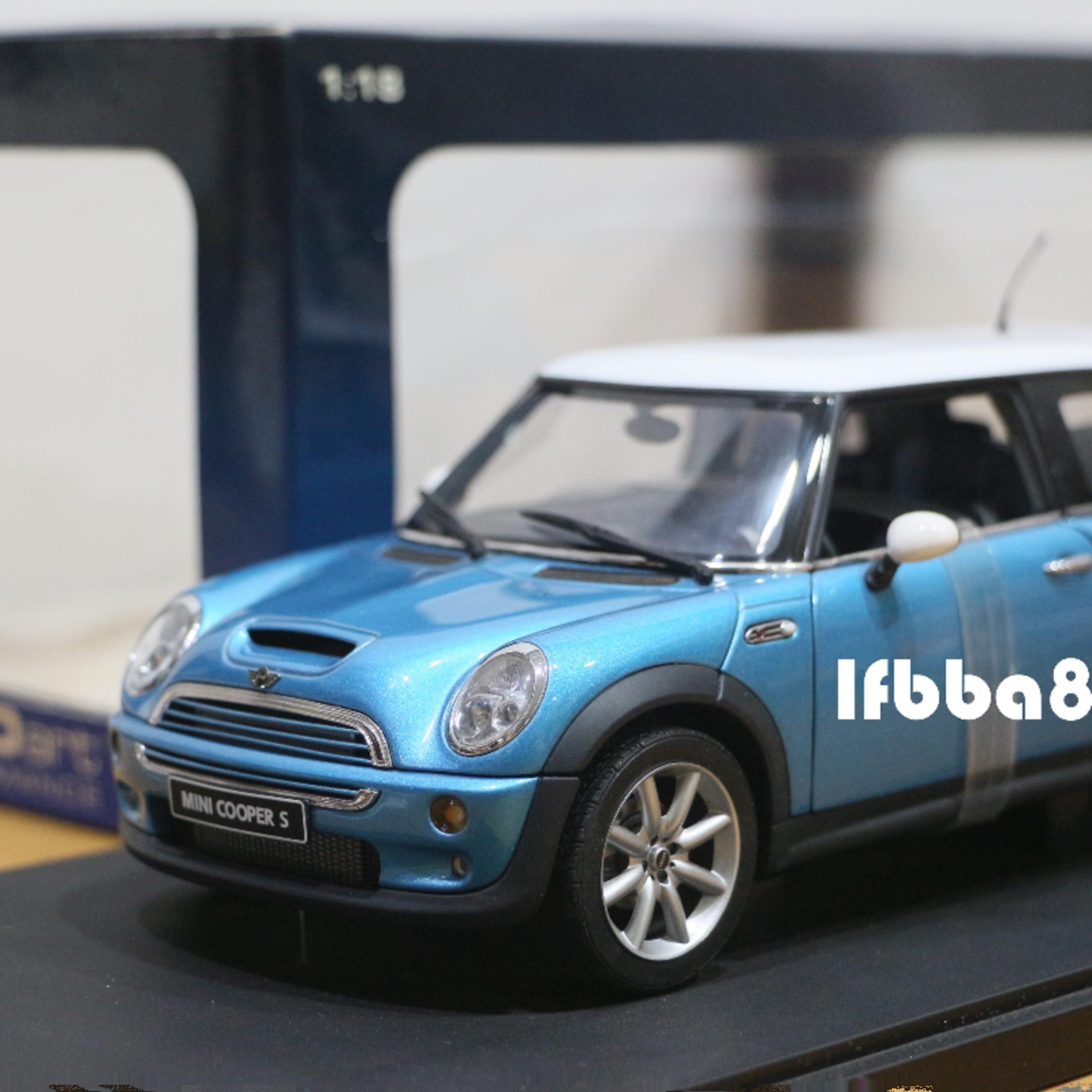 AUTOART 1/18 MINI COOPER S R53 ELECTRIC BLUE 74841 迷你
