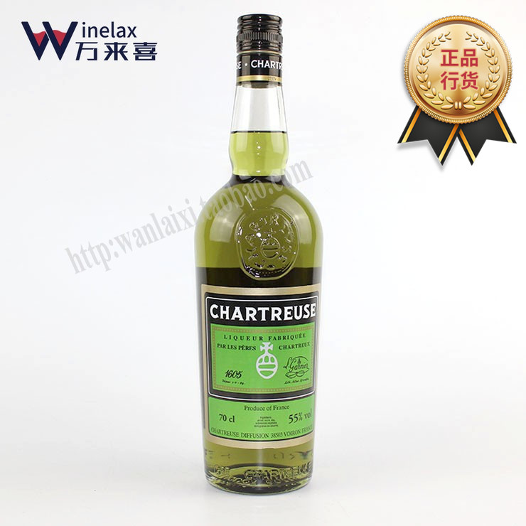 French imported foreign wine Chartreuse Green Liqueur chat green-sweet wine green urticaria