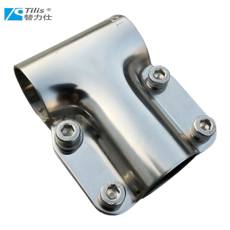 4-tube 22-tube stainless steel 304 shelf drying rack for Li Shi two-way three-way hoop connector