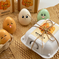 Egg Soap Smiling Egg Essential Oil Soap emulation eggs to blame for the art companions gift for a graduation gift