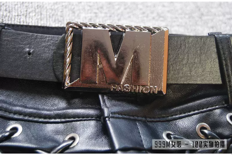 Mùa thu và mùa đông phụ nữ mới thân hình mảnh mai lông xù giả lông thỏ khâu quần short da PU Quần da của phụ nữ Quần Joker khởi động quần thủy triều