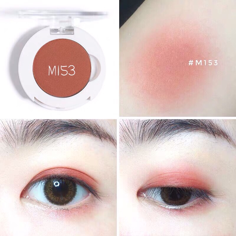 Màu cam đơn sắc bóng mờ màu nâu gạch đỏ sữa đỏ cam m80m231m188m311 đen m235m112 cơ sở - Bóng mắt bảng mắt nội địa trung