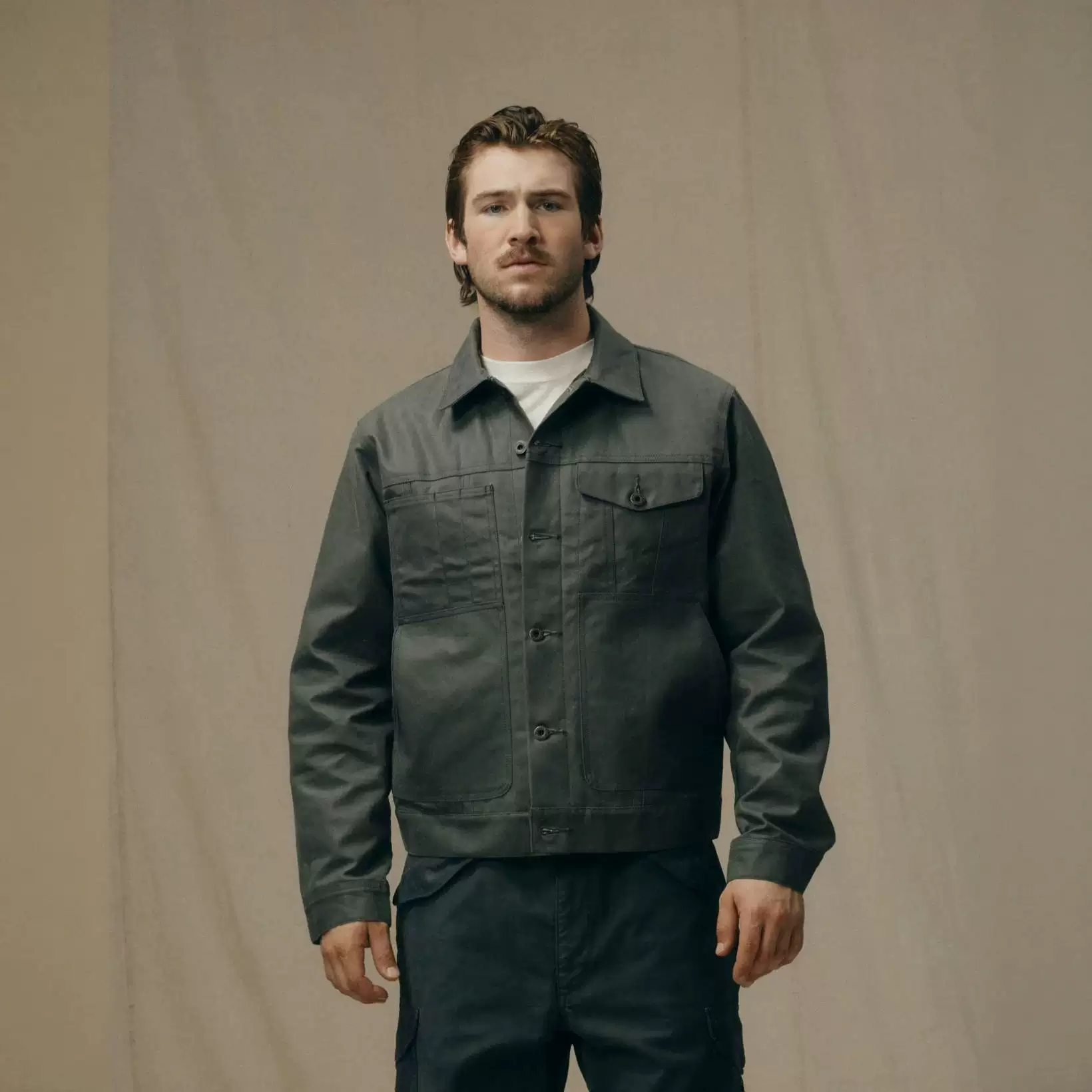 Куртка джинсовая мужская короткая Filson Tin 20232828 классическая смазочная яхтенная масляная версия 10762 обновленная