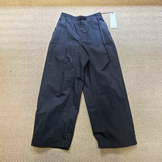 Clearance! Last Pieces of Stock! Japanese-Style American Retro Cargo Pants with Drawstring, Wide-Leg Casual Pants, Niche Men's Ultra-Wide Pants