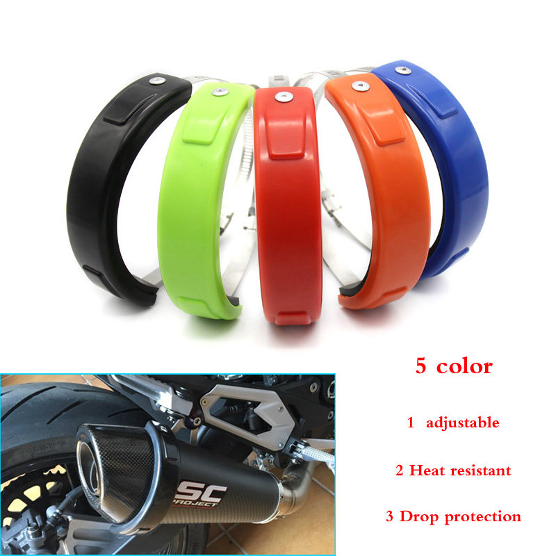 Motorcycle accessories 5 colors exhaust ring universal YAMAHA XJR1200 XJR1300 YZF-600 R6