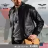 Genuine imported brand new American made Aviation A2 flight leather jacket COOPER Goatskin A-2