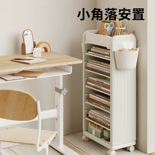 Книжная полка, крутящаяся система хранения, книга с картинками, книжный шкаф, сортировка