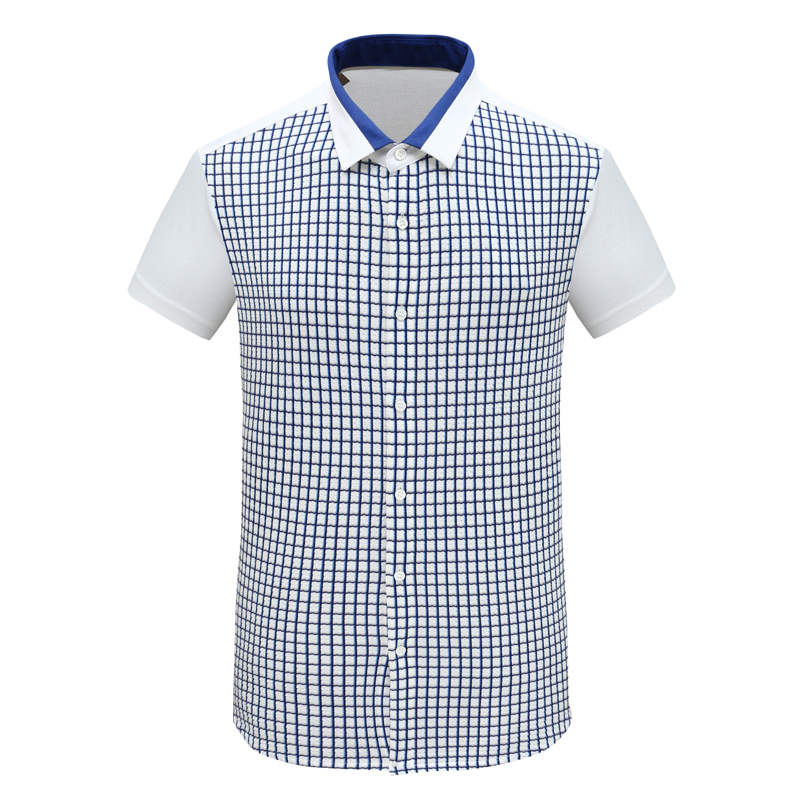 Ca990 Kanudilu Summer Men's Short-Sleeved Shirt, Mulberry Silk Lapel Casual Business Top, Stretchy Ca990 Kanudilu Summer Men's Short-Sleeved Shirt, Mulberry Silk Lapel Casual Business Top, Stretchy