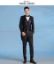 Trang phục nam tuxedo Váy cưới ba mảnh Kích thước lớn Trang phục phù hợp với trang phục nam Suit phù hợp với trang phục mùa hè quần nam Suit phù hợp