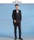 Trang phục nam tuxedo Váy cưới ba mảnh Kích thước lớn Trang phục phù hợp với trang phục nam Suit phù hợp với trang phục mùa hè quần nam