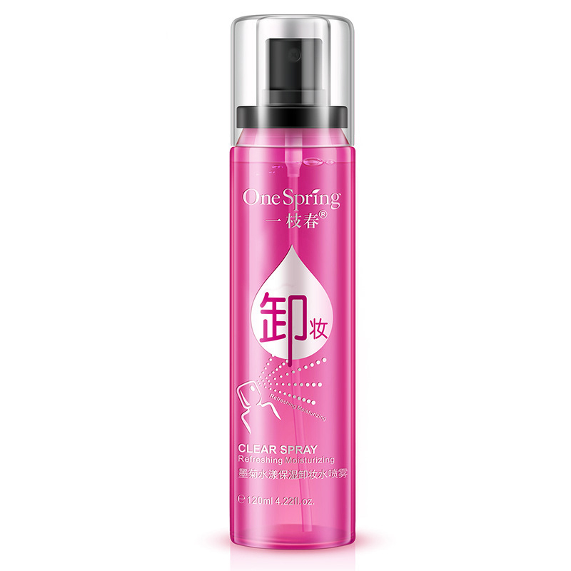 一枝春墨菊巨补水保湿卸妆喷雾男女卸妆水油脸部温和深层清洁控油