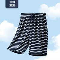 70% хлопок【RJJ-3014】Темно-синие полоски.