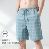 恒源祥 Хлопковые летние тонкие штаны, шорты для отдыха, большой размер