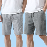 [Чистый хлопок] Темно-серые вертикальные полоски + светло-серые вертикальные полоски.