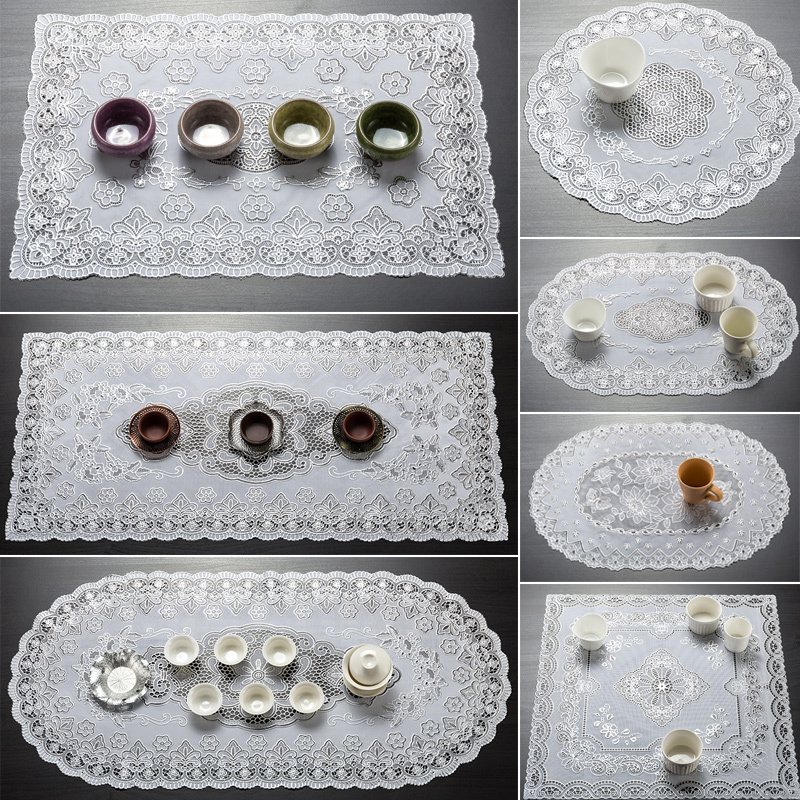 Coasters, Dish Mats, Plant Pot Mats, Coffee Table Heat Insulation Mats, Dining Table Mats, Waterproof Pvc Rubber Mats, Rectangular and Oval Shape