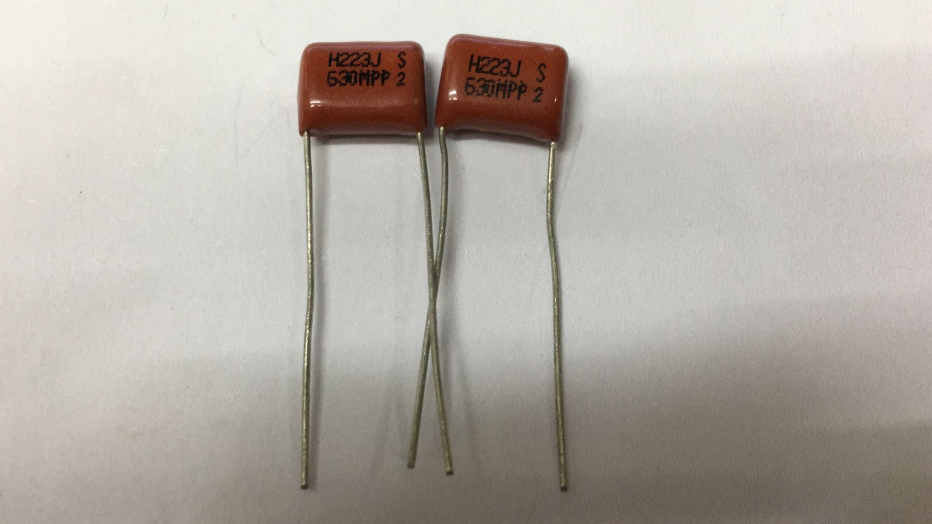 CBB22 Capacitor 223J630V 223K630 Localized Film Capacitor 0.022UF Brand new