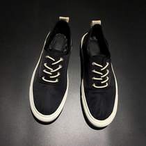 Shoes mens trendy shoes all-match summer breathable mens cloth shoes Korean version of simple canvas shoes all-match mens casual shoes board shoes