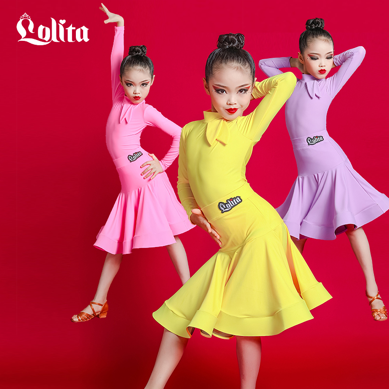 Lolitarardine Dance Costumes Girls Girls Girls Professional Competition Performance Competition Dress Dancing Skirt Girls Foreign Dress