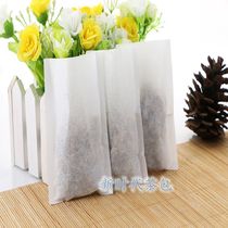 100 pieces of 6 * 8cm heat sealing tea bag disposable small tea bag slag filter bag filter paper tea packaging bag