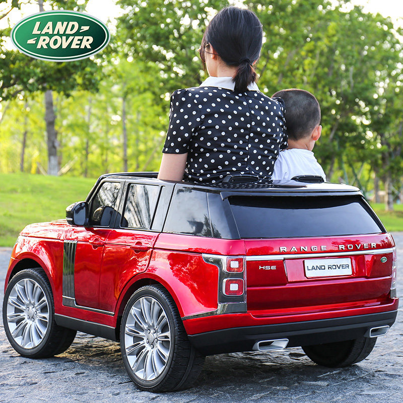 Two-person children's electric car can sit on children's four-wheel off-road adult remote control toy car can sit on a Land Rover stroller