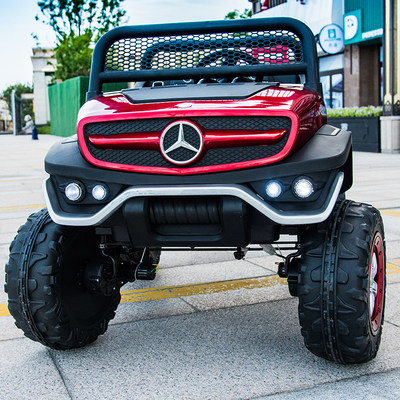 Mercedes-Benz children's electric car adult remote control male and female children baby oversized double can sit in off-road toy car