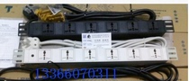 Breakthrough PDU cabinet chassis socket 6 bits 3 Rice thread breakthrough 6 power socket machine room plug row six holes