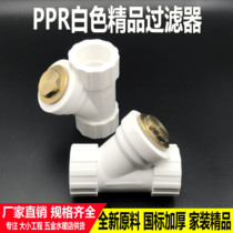 Thickened PPR filter 20 25 32 4 points 6 points 1 inch Y-type filter 40 50 63 water pipe fittings connector