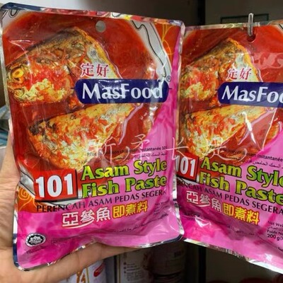 Рыбная паста MasFood Asam Style Малайзия 180г