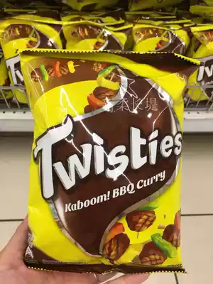 Singapore Twisties flavored Corn Delicious Rice Corn Bar Grilled Curry Cheese 65g