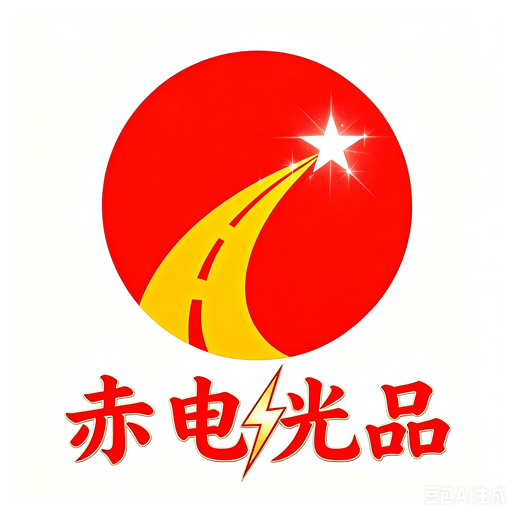 赤电光品的LOGO