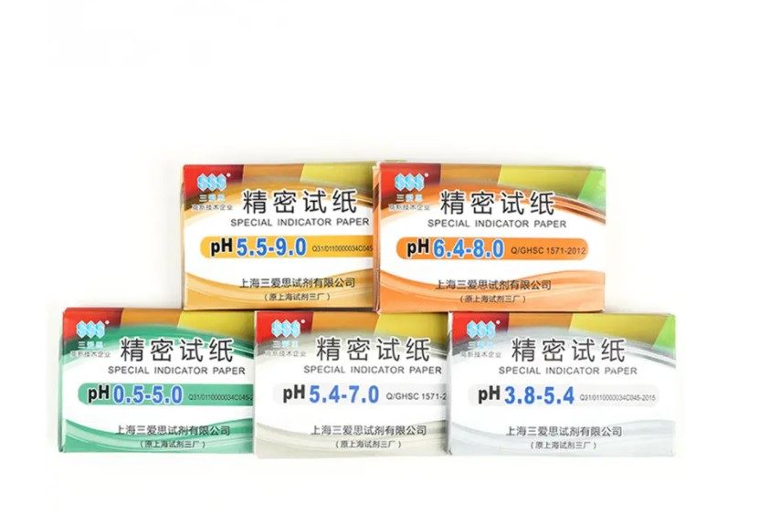 Shanghai San Else SSS Precision Testing Paper PH Textbook Wide - Standard Paper Acid - alkaline Testing Specifications