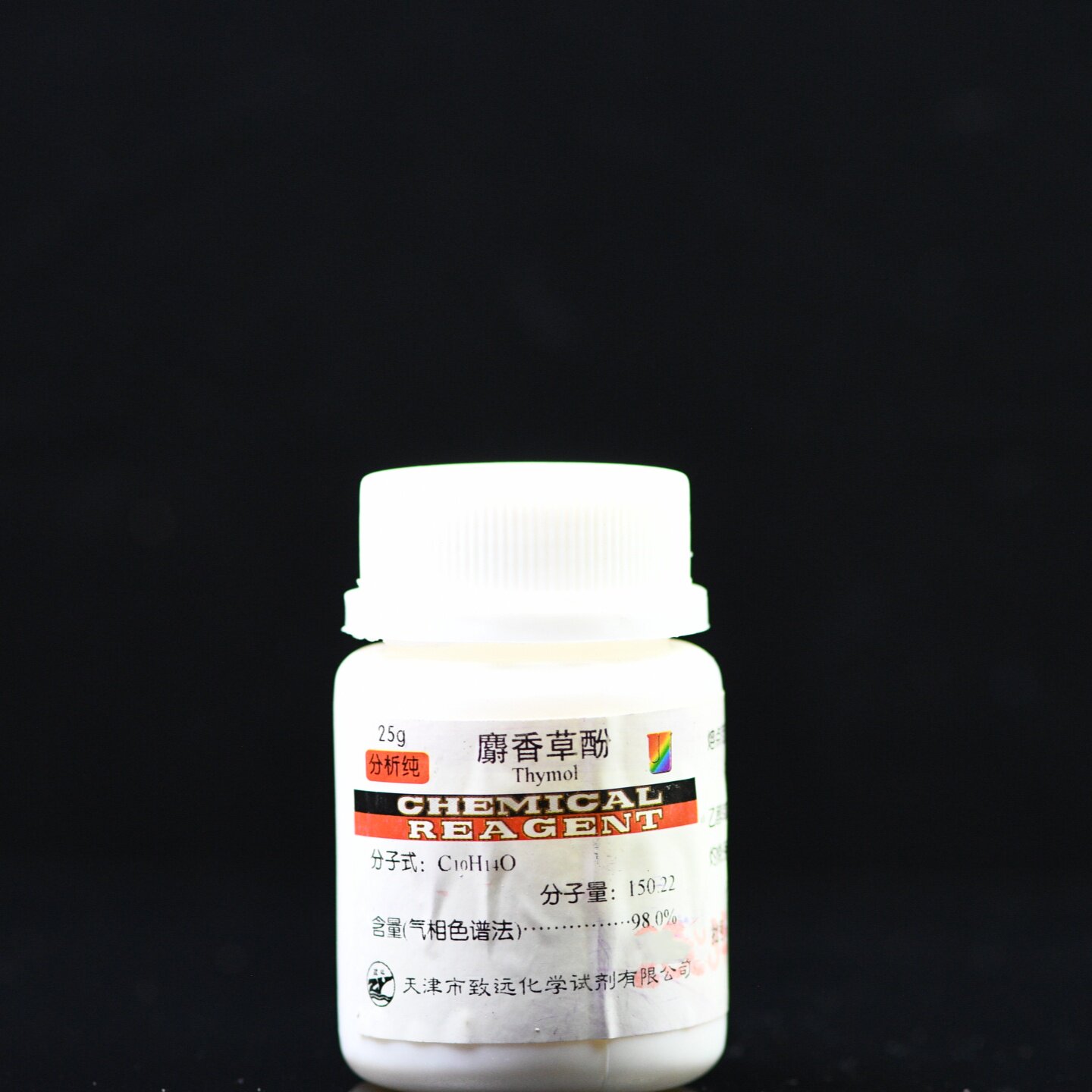 天津致远 麝香草酚 百里酚 分析纯AR25g化学试剂