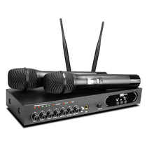 baobaomi 105MU-6S Home Bluetooth microphone with reverberation TV ktv sound stage professional talk