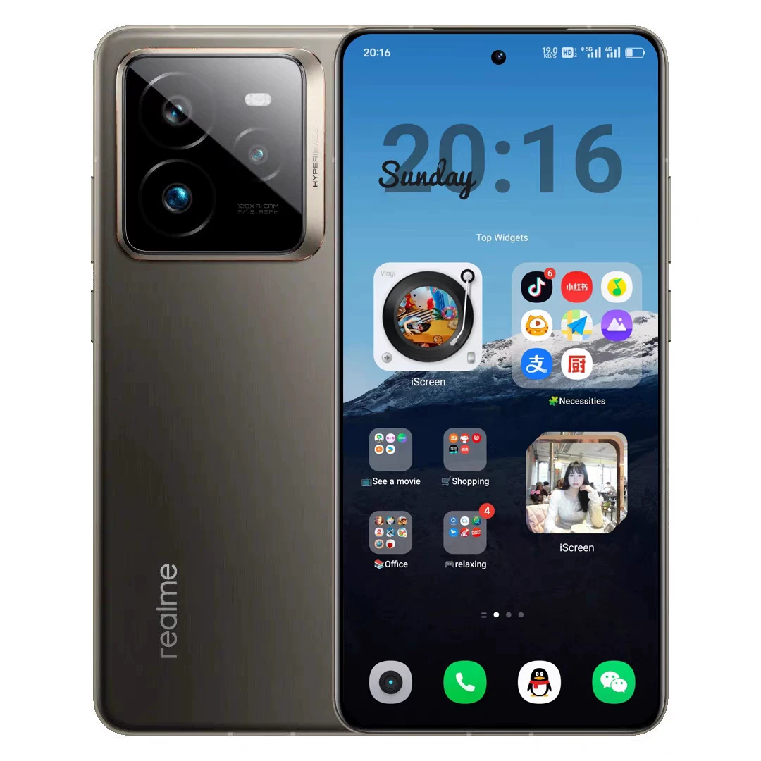 Студенческий умный мобильный телефон, realme