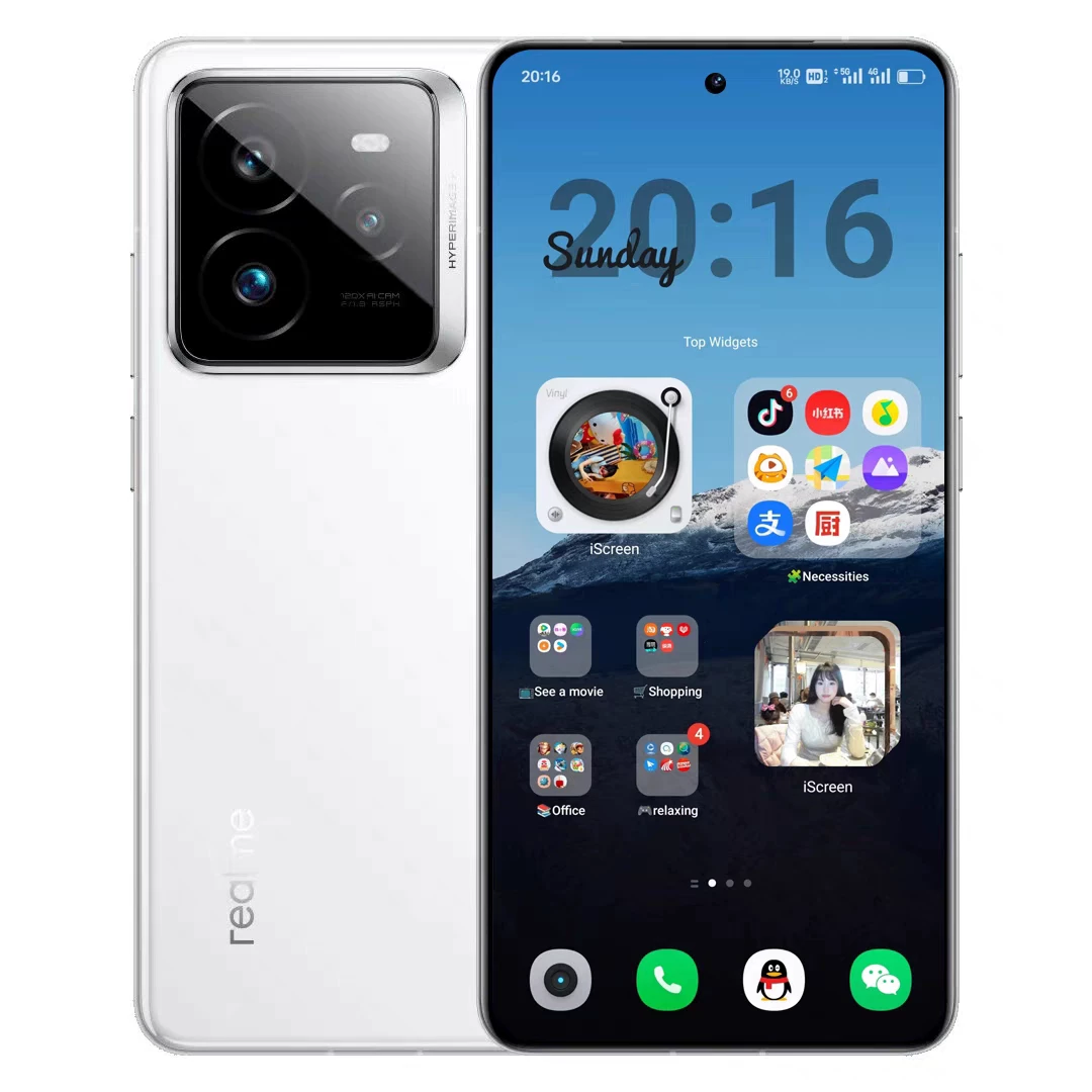 Студенческий умный мобильный телефон, realme