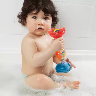 Australian baby waterwheel, turn around, bath and water toy, water flow observer, baby water scoop, shower, water cup