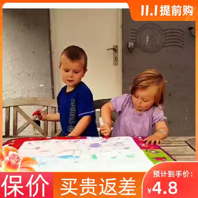 Export to the United States children's magic magic water canvas training baby painting writing graffiti not dirty hand water canvas